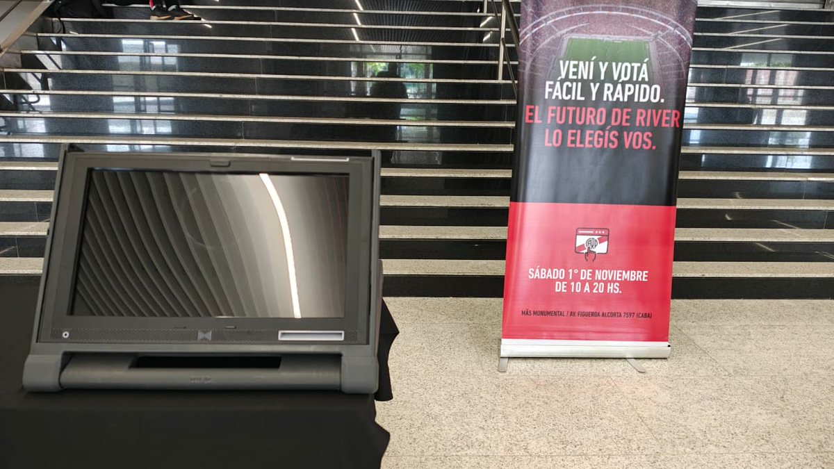 🗳️ HILO | Elecciones en River 2025 – Toda la información

Este sábado 1° de noviembre, las socias y socios de River eligen nuevas autoridades para los próximos cuatro años.

A continuación, todo lo que tenés que saber para participar 👇