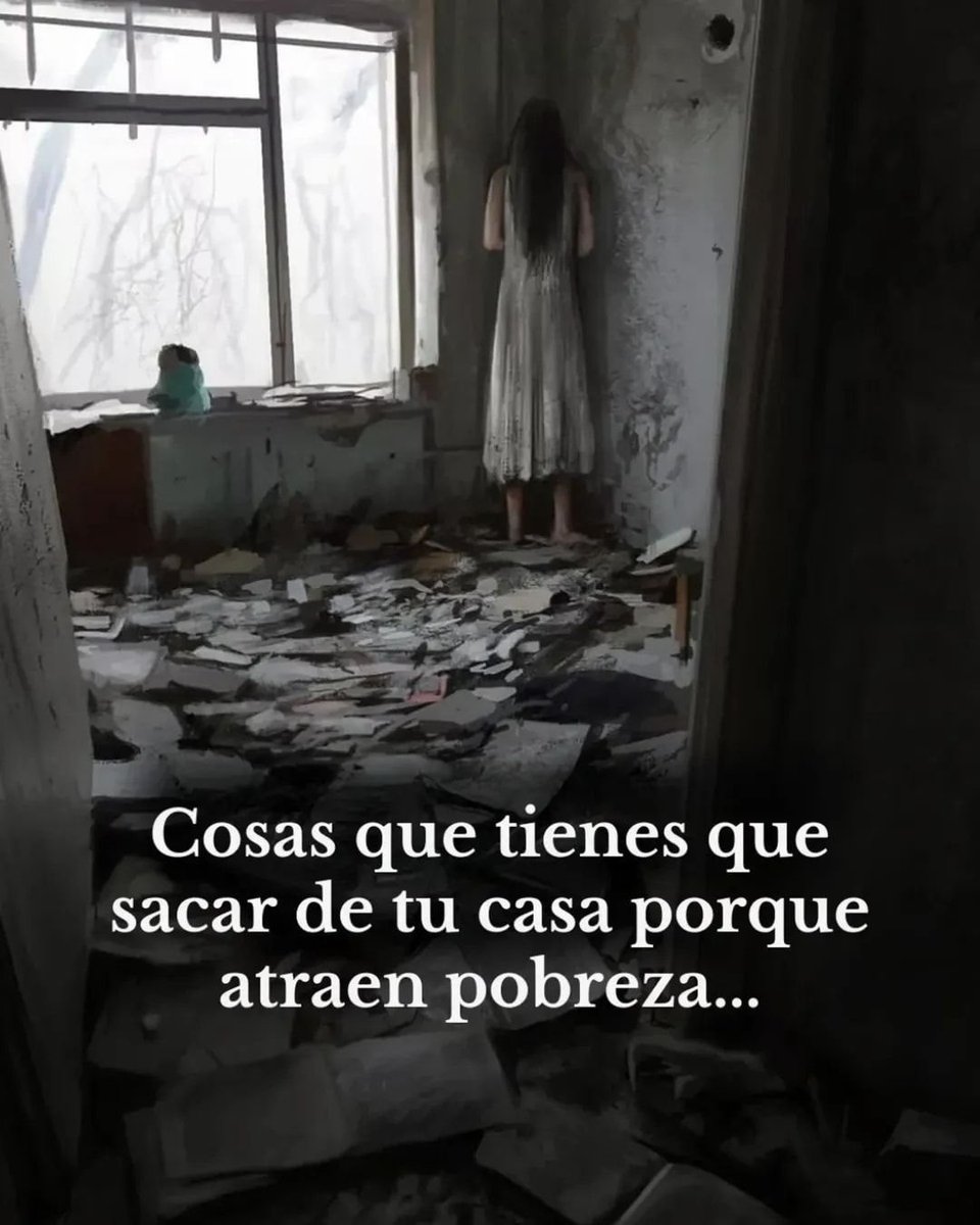 LealtadSabia's tweet image. Cosas que tienes que sacar de tu casa porque atraen pobreza...

- Hilo -