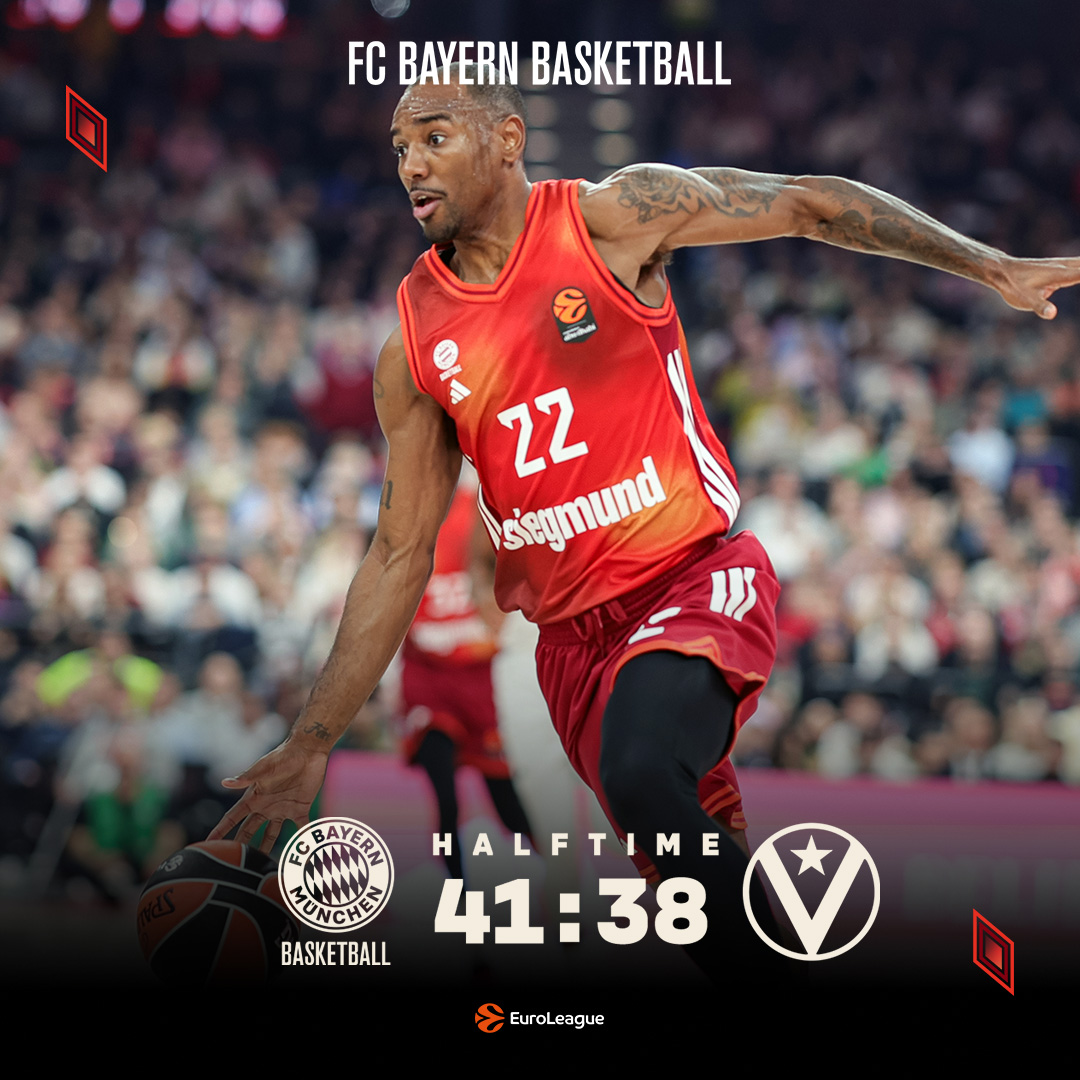 FCBBasketball's tweet photo. Close game at @SAPGarden.
#BAYVIR #FCBB | Photo: Pahnke https://t.co/OSEOAC8xeK