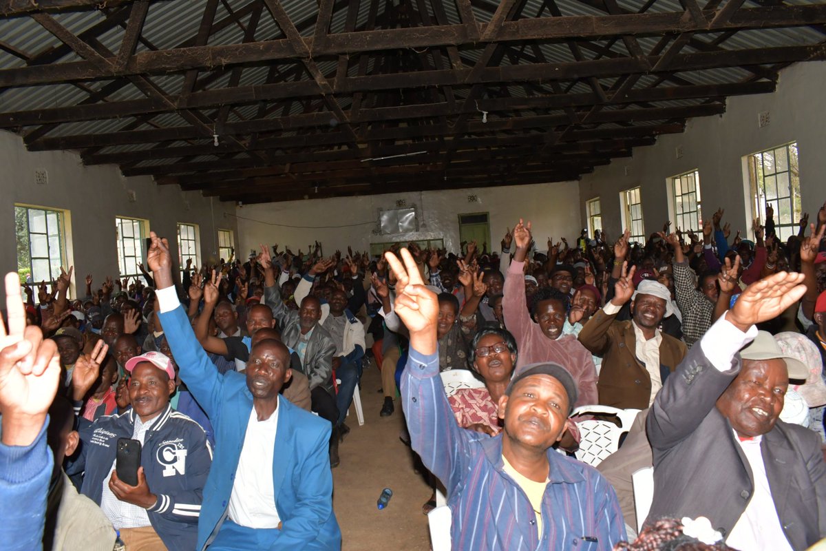 DanKiili's tweet photo. 1/3 Today, I had the pleasure of meeting with the Chiefs, Assistant Chiefs and Area Managers of Igembe Central at Ithima Polytechnic, KK.

Together, we held in-depth discussions on key issues affecting our community — https://t.co/i8NEFmuOPK