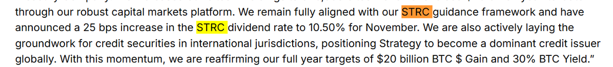 AdamBLiv's tweet image. Strategy announces STRC dividend will be 10.5% for November AND...
ISSUING CREDIT INSTRUMENTS INTERNATIONALLY
MASSIVE