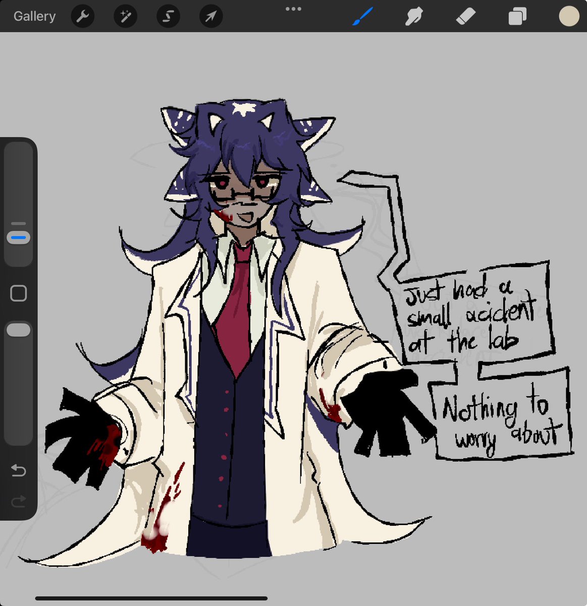 Seabassthing's tweet image. Her name is Yuno