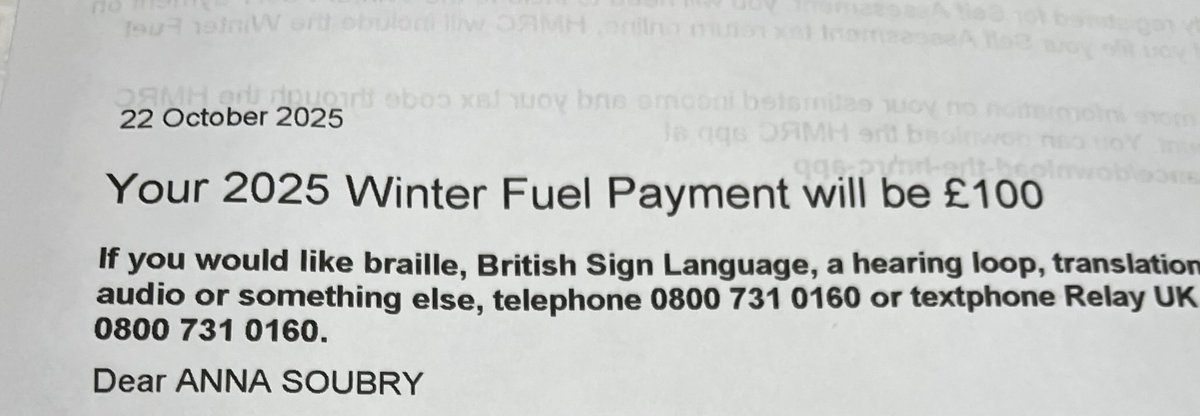 This is ridiculous. What a waste of tax payers money. I work! I will donate my Winter Fuel payment to #AgeUK