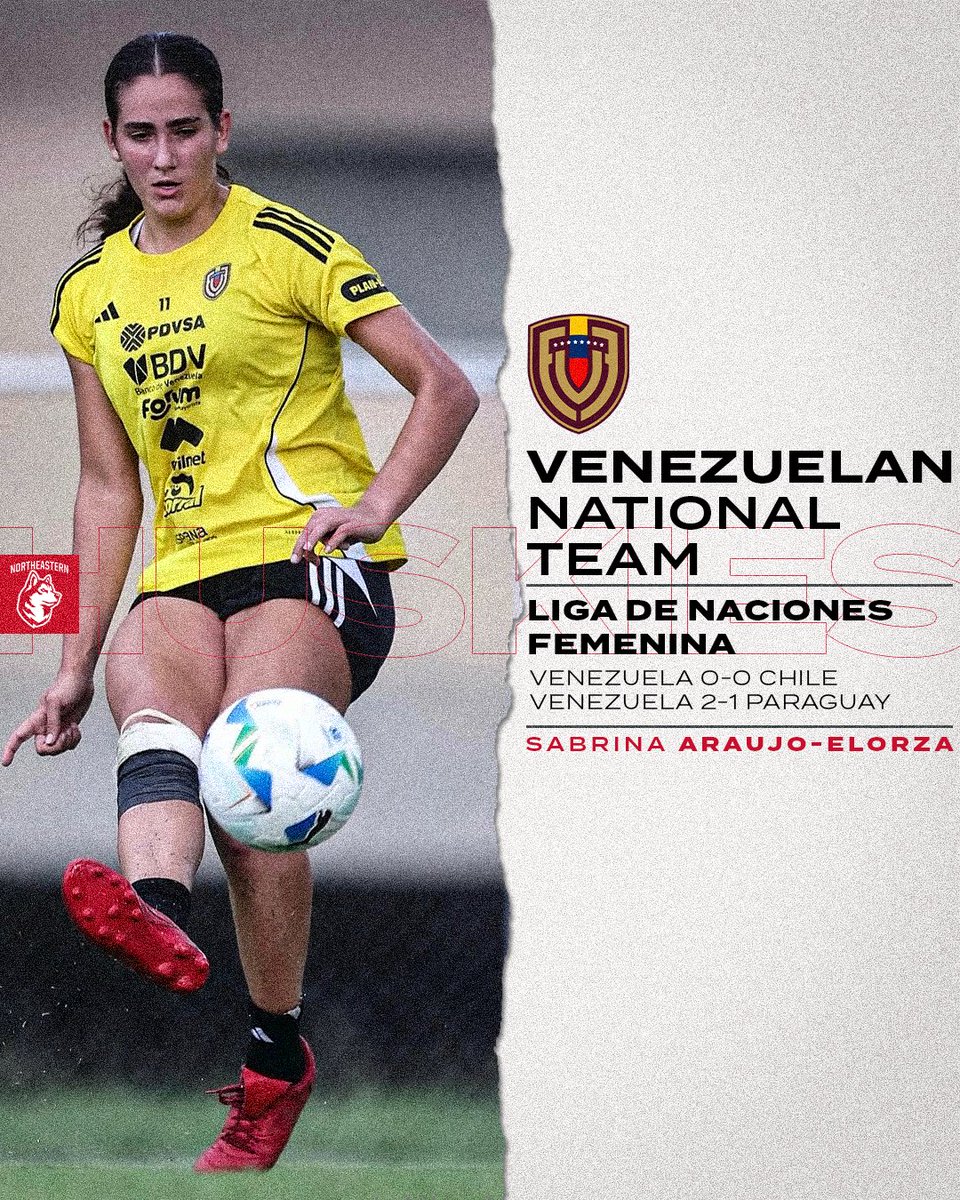 National team duty ✔️🇻🇪

Sabrina Araujo-Elorza represented Venezuela at the Liga de Naciones Femenina!