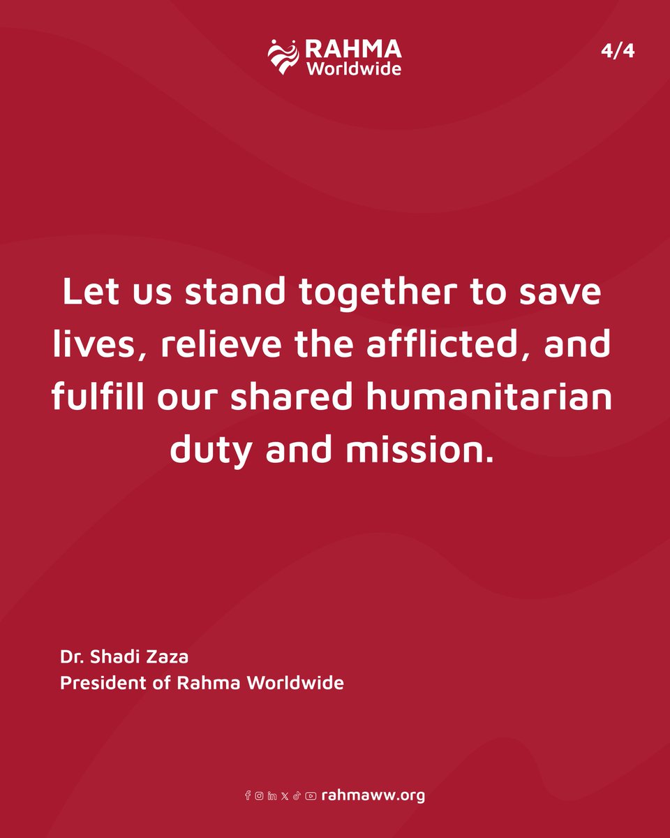 rahmaworldwide's tweet photo. Official Statement
Declaration Of A Humanitarian Emergency In Sudan

#RahmaWorldwide https://t.co/x9RE6Lxc9E