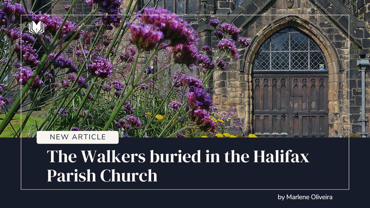 PackedWith's tweet image. Did you know that some of #AnnWalker’s relatives are buried in Halifax Minster?

Check out our new article, learn more about them, and find out where their graves are located within the church!

packedwithpotential.org/stories-articl…

#c19th #genealogy #oneplace #localhistory #AnneLister