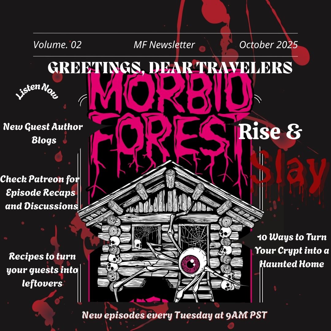 MorbidForest's tweet photo. Another month of scares has come and gone. Have you replaced the batteries in your flashlight to check on the monster under your bed? 
This month we've had:
-Wolfish Rangers 
-Unending Death
-Haunted Families 
-Makeup to Die For 
What will next month hold? 

#horror 
#horrorrecap https://t.co/iN97GPDrOz