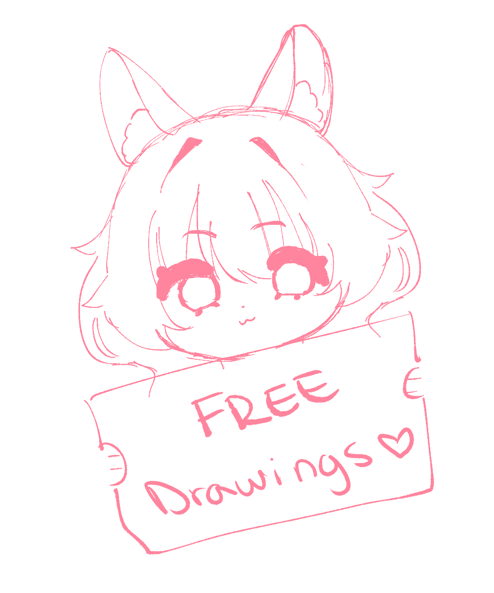 hobi_moony's tweet photo. HEY YOU! If you want a free drawing, post your VTuber or OC below, looking for all kinds of practice material: boys, girls, even furries!
#Vtuber #art https://t.co/j9HcXhSXhN