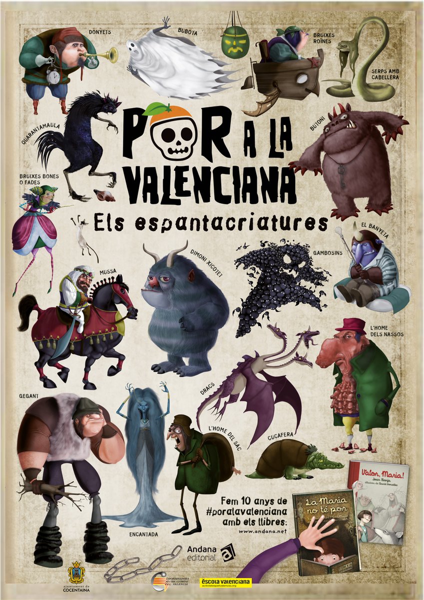 I tu, de qui eres? Per Tots Sants, per la Nit d'Ànimes, Monstres i Espantacriatures Valencianes.