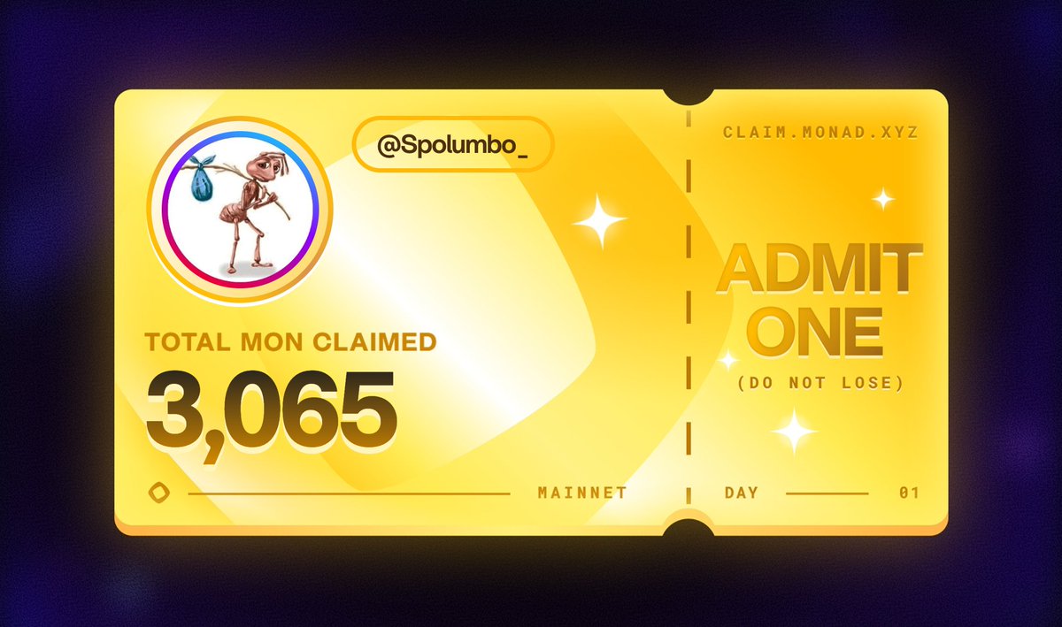 I see CT complaining about their $MONAD airdrop, but all I did was farm <a href="/Lighter_xyz/">Lighter</a> and got a nice little bonus. 

moonvember?