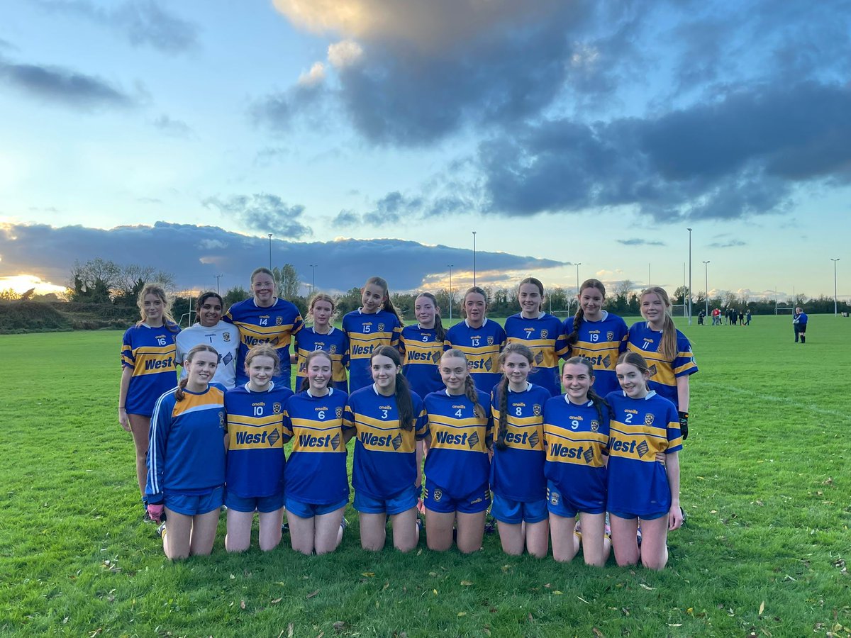 Best of luck to 2009 Girls B Footballers in their Div 8  Championship Final this Sunday v St James Gaels Gaa, at 3pm in Somerton.
#CastleknockAbú💙💛