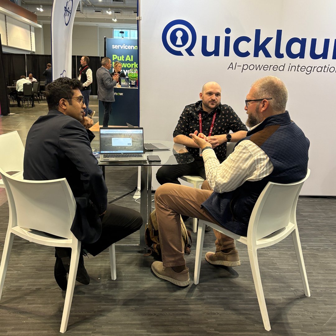 Day 2 at #EDUCAUSE2025 was packed with inspiring conversations!
Great connecting with Neeraj from Roosevelt University, and Katie Rose &amp; Kathy Hausmann from Saint Mary’s College - all driving innovation in AI-powered Integration &amp; Identity for higher ed.
Thanks for stopping by!