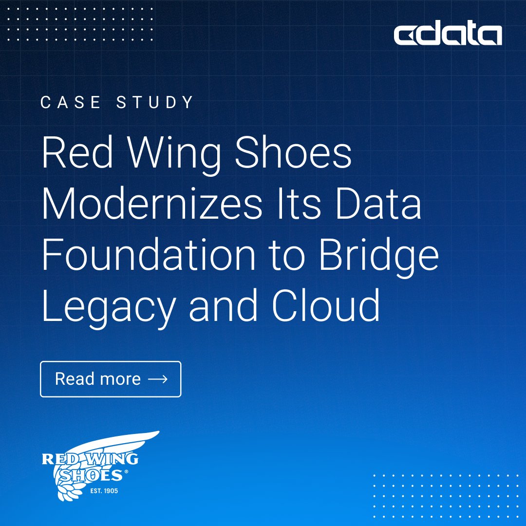 cdatasoftware's tweet image. 1,000+ SSIS packages? Weekly laptop syncs? 🥾 That was reality at Red  Wing Shoes. Now they’ve automated updates between ERP, Salesforce &amp;amp; POS—cutting latency and cost with CData: bit.ly/47fmXYZ

#CData #RedWingShoes #ModernDataStack #CloudMigration
