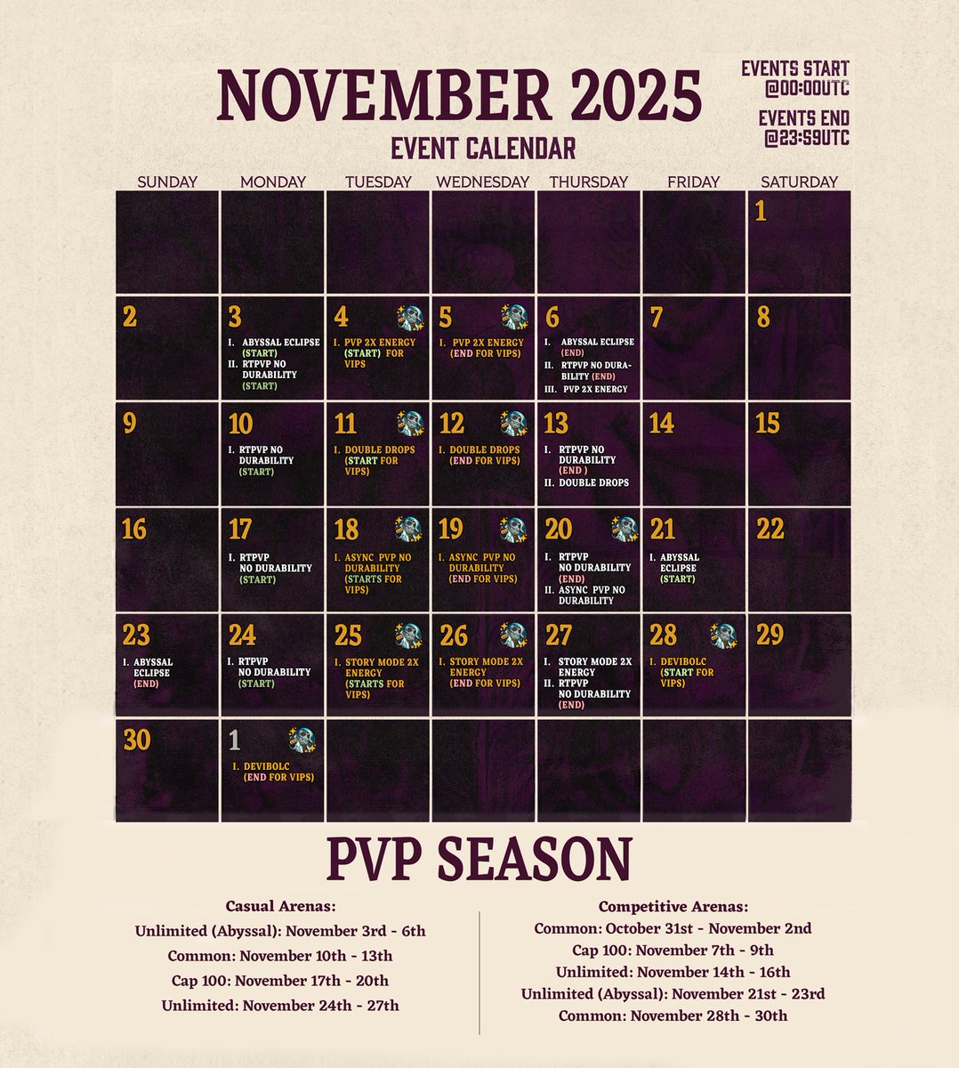 Hello, Devicitizens!  
Here’s our November calendar.