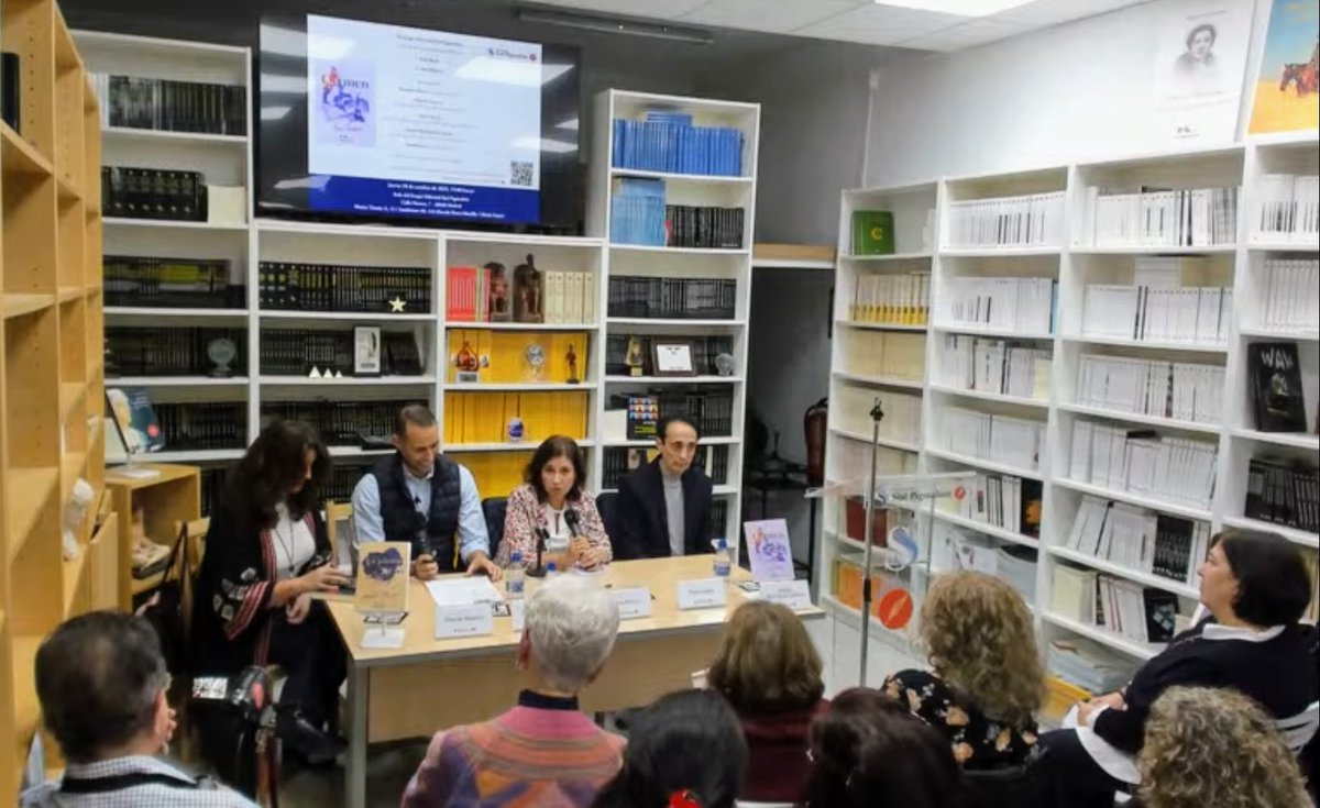 Se presentó hoy en Madrid, el libro Carmen de la escritora Ana Ramos, en la sede del Grupo Editorial Sial Pigmaleón.
Asistió al acto la presidenta de Amaif Ada Aubele.

Ana Ramos dona los derechos de autor para los proyectos de Amaif en Burkina Faso.