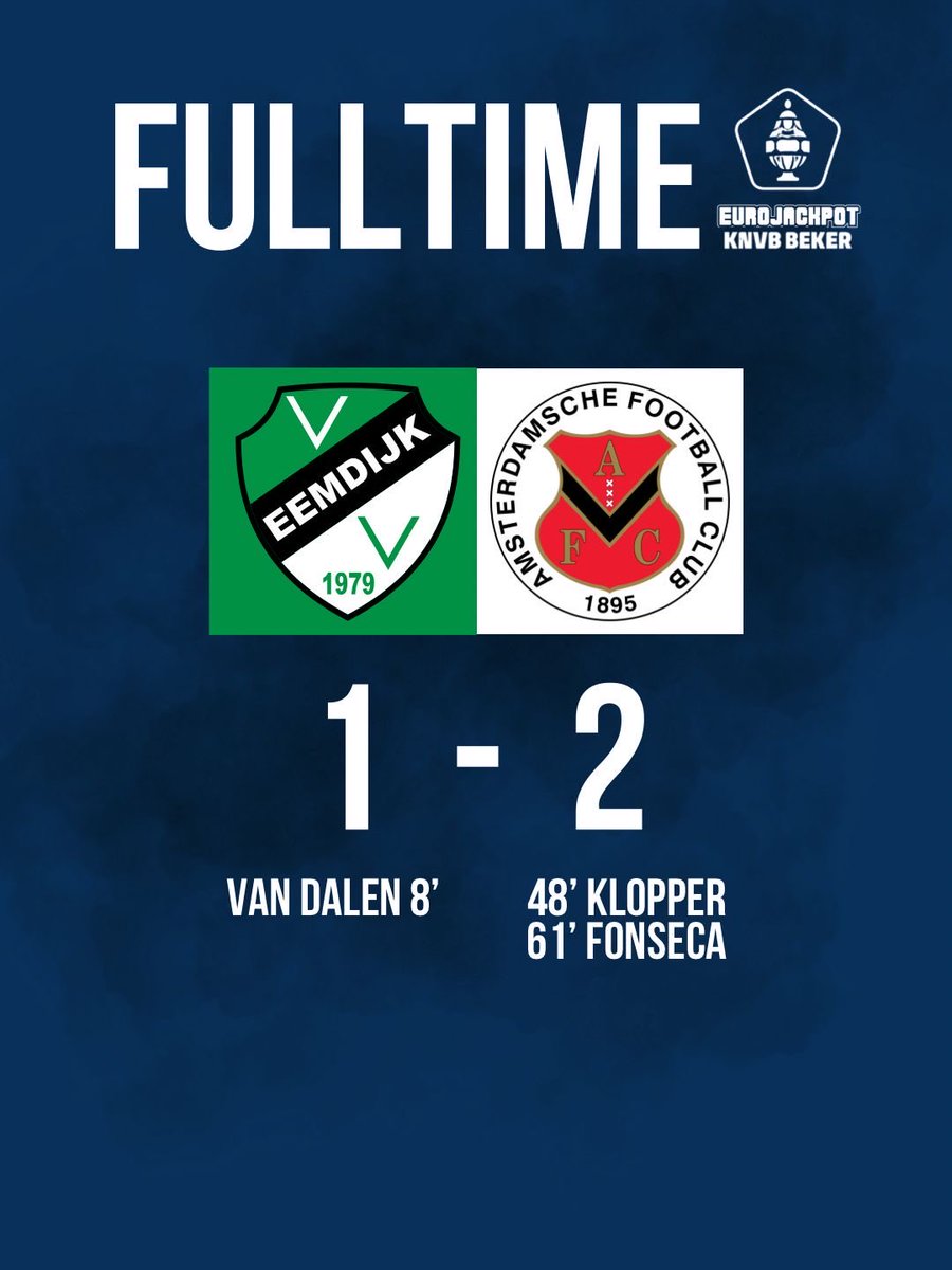 VVEemdijk's tweet photo. Afgelopen, Eemdijk heeft gestreden voor wat het waard was en verliest nipt van AFC: 1-2.
We gaan met een trots gevoel richting het vrije weekend. Op 8 november komen we in actie. Dan gaan we op bezoek op Urk. Tot dan! #eemafc https://t.co/bPbxCZRwQO