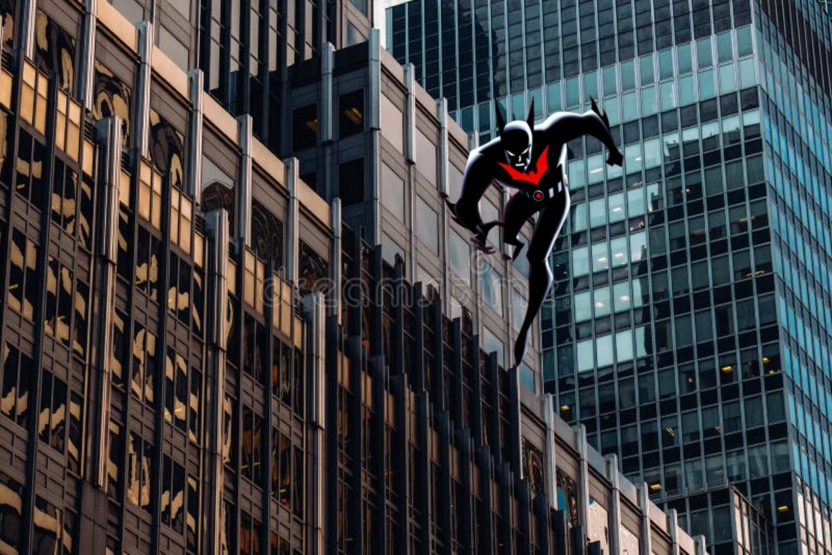 BootFace9's tweet image. I decided to steal a time machine from the flash and went to the future to get away from batman. 

The fuckers still around even 60 years in the future !