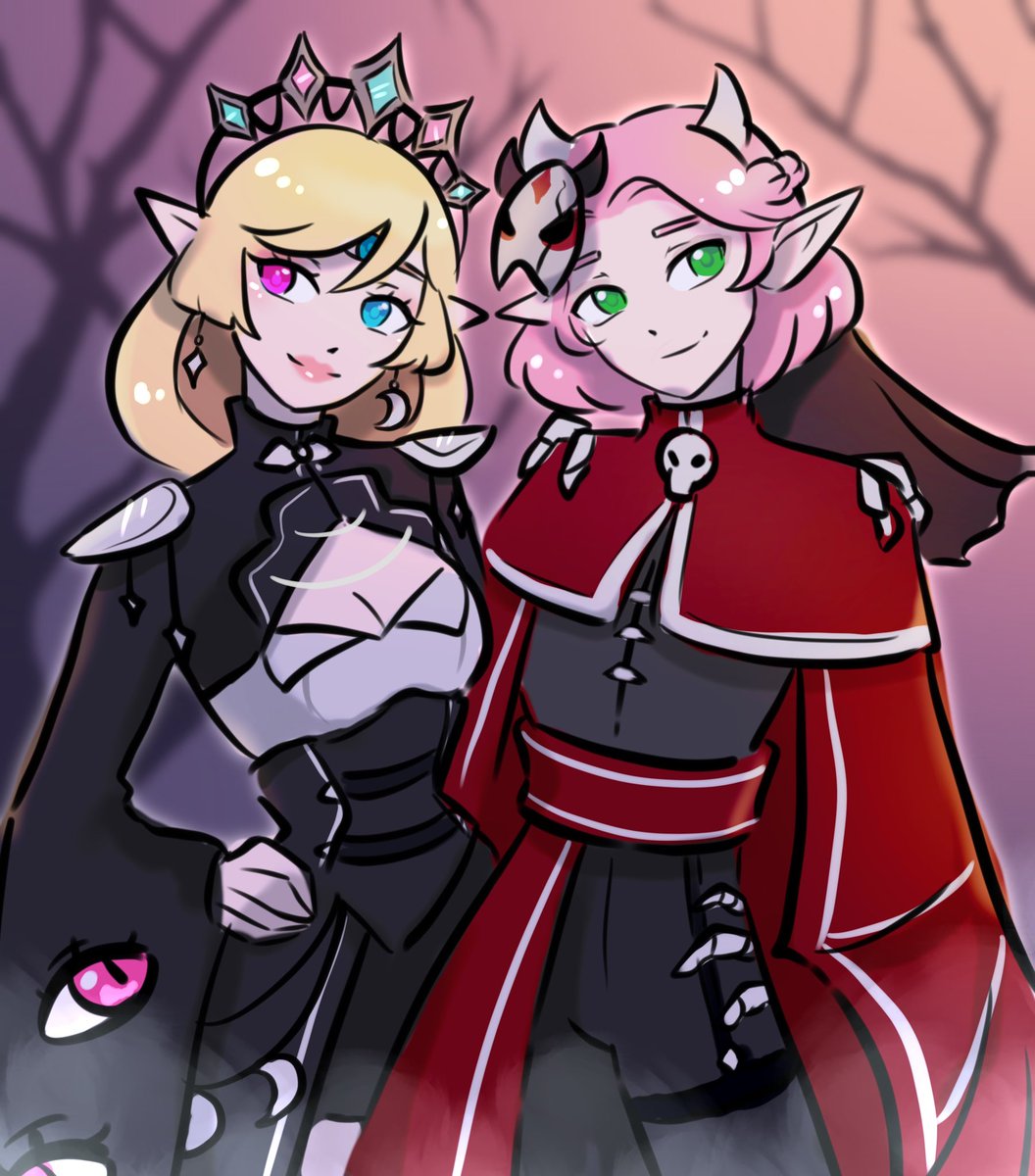 GoddessJLP's tweet image. 👻🎃💀
Hanging out with my sis