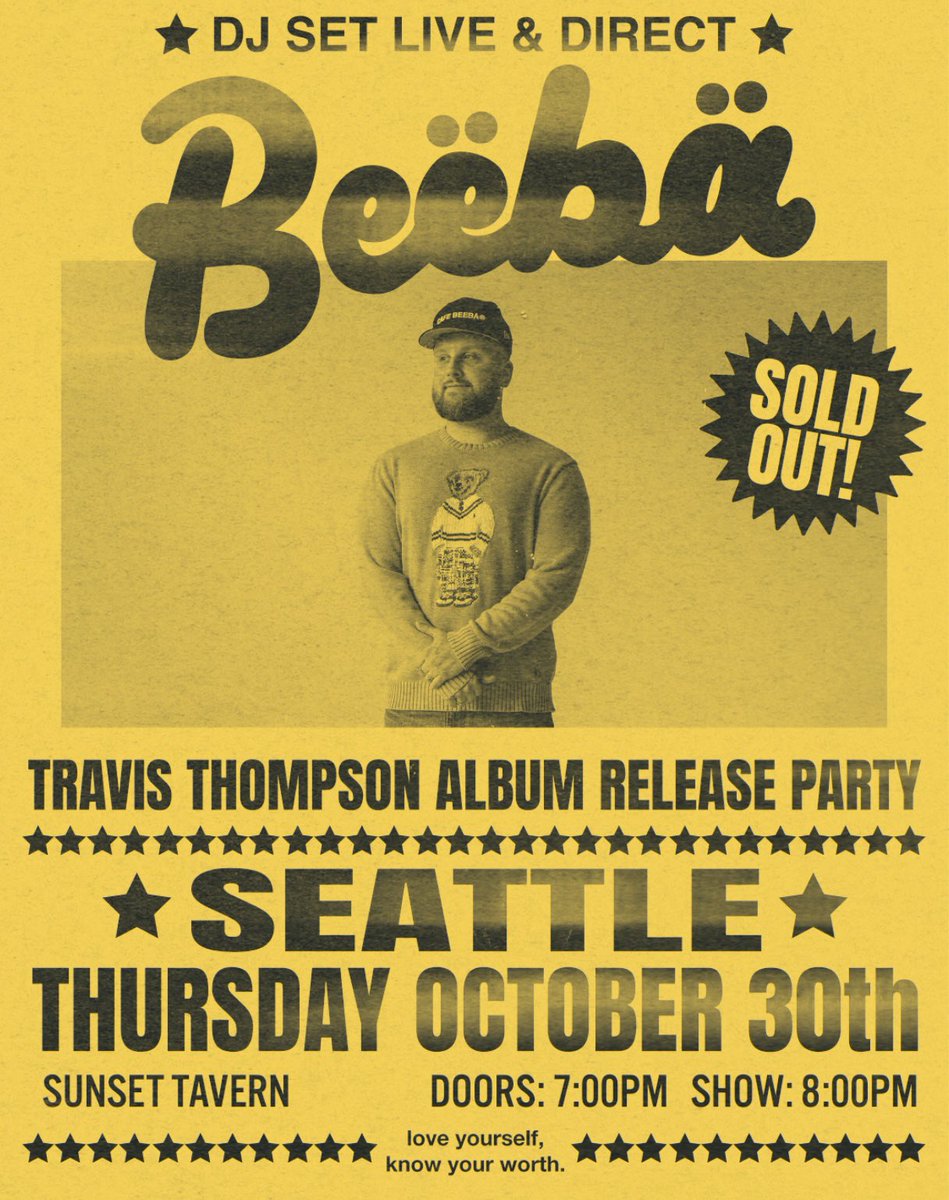 Playing some tunes tonight at the <a href="/travisxthompson/">TRAVIS!</a> album release show at Sunset Tavern

“Life Is The Scariest Movie” drops everywhere at midnight 💿💿💿