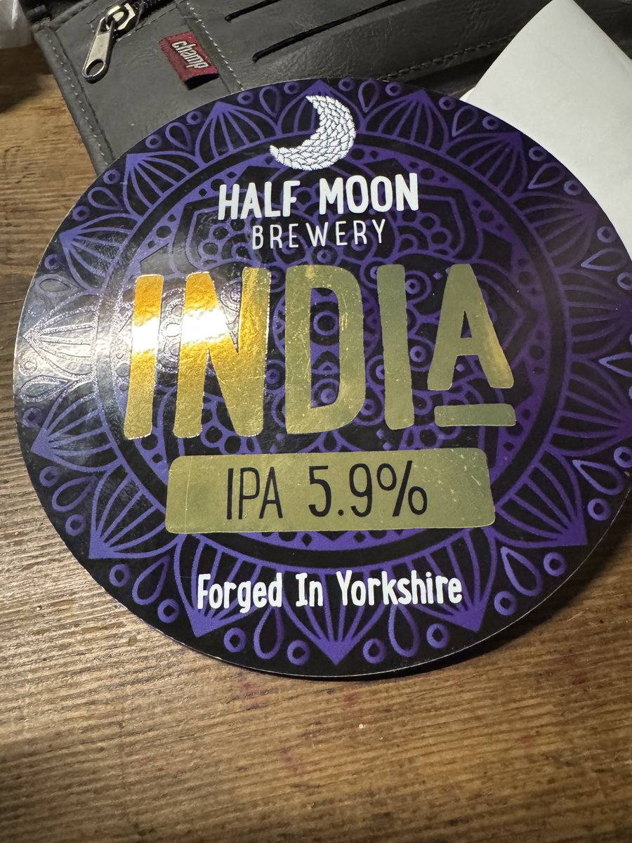 ⁦<a href="/SpbwUk/">SPBW UK</a>⁩ ⁦<a href="/MancSpbw/">SPBW_GRT_MANC</a>⁩ ⁦<a href="/spbwnortheast/">SPBW NORTH EAST</a>⁩ This little number will be on for their birthday? To ask me how long it’s been aging in #wood ask ⁦<a href="/HalfMoonBrewer/">Half Moon Brewery</a>⁩ Tony will only to happy