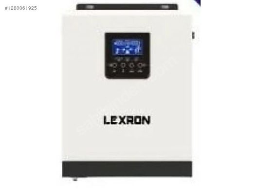 Lexron 48V 5000 Watt Akıllı İnverter (110Ah Mppt Solar Şarj Kont
İlan No: 1280061925
sahibinden.com/ilan/ikinci-el…