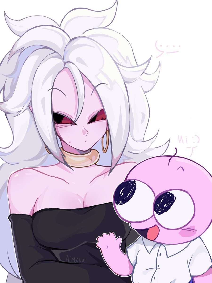 Idk i was bored so I drew Android 21 with Pim