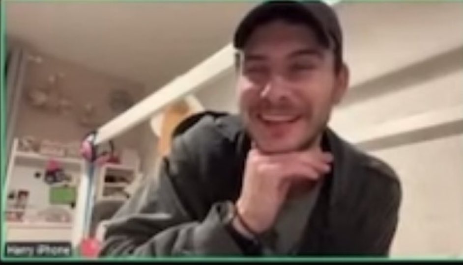 Just Harry Lloyd smiling when he talks about Viktor 

#Jayvik #Arcane