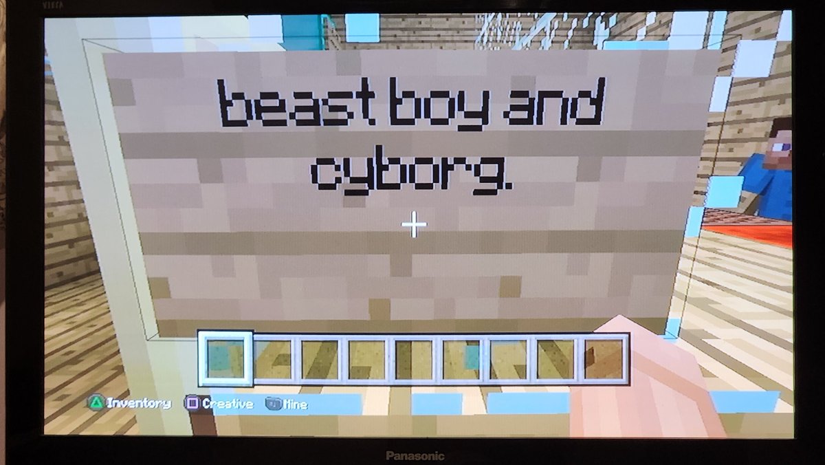 fambramb's tweet image. This shit so funny wtf is this why did i build beast boy and cyborg singing the pie song from season 1 of teen titans go