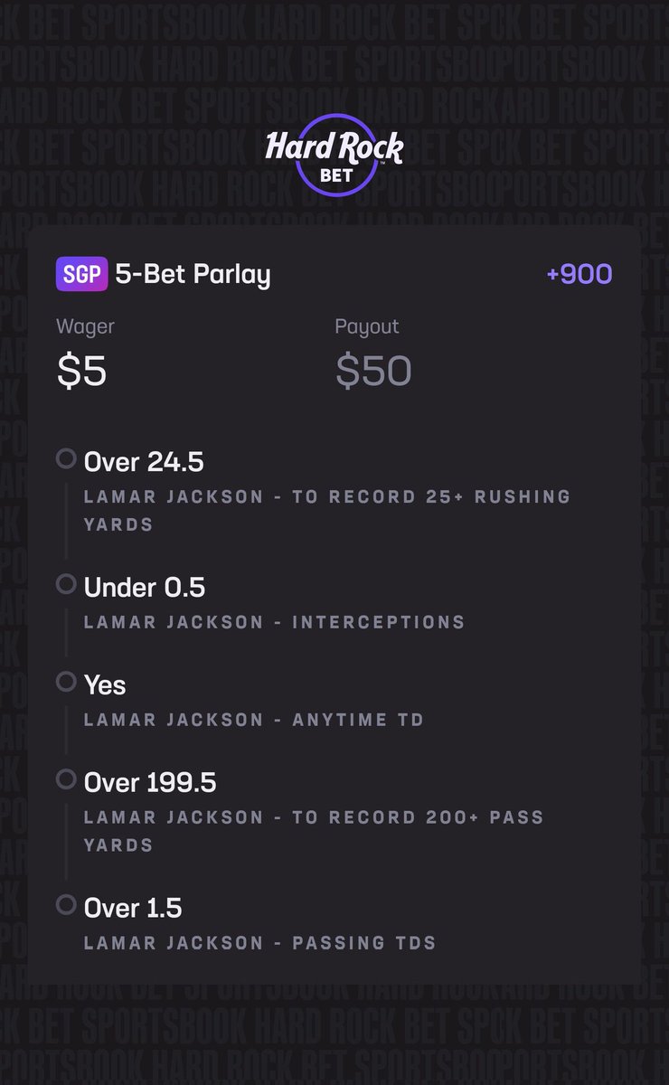 PicksByDan's tweet photo. 🏈🔥TNF PICKS🔥🏈

Glazing Lamar on his return tonight
Lets see some green ✅️

$5-> $50💵

⚠️ Disclaimer: For entertainment only. Not betting advice. Play responsibly.

Tail me with Hard Rock Bet:  https://t.co/hYodMxTlmK https://t.co/uGTkt0vgkv