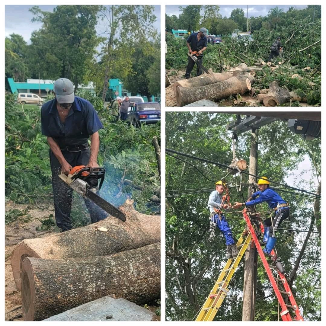 YelenysLasTunas's tweet image. Inicia en #LasTunas  recuperación tras el paso del Huracán Melissa.