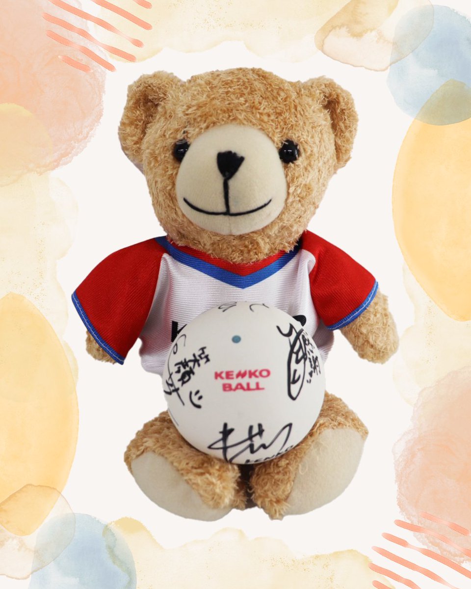 kenko_ball's tweet photo. 🎉フォロワー4000人突破ありがとうキャンペーン
日頃の感謝を込めて、KENKOベアちゃん赤と当社選手7名のサイン入りボールを抽選で【4名様】にプレゼント！🎁 

📅実施期間：10/31（金）～11月3日（月）
📍応募条件：この投稿をフォロー＆リポストするだけ！

KENKOベアちゃんと一緒に、あなただけの記念ボールをゲットしましょう！！
たくさんのご応募お待ちしております！！   
#ソフトテニス 
#プレゼントキャンペーン 
#プレゼント企画 
#ケンコーボール