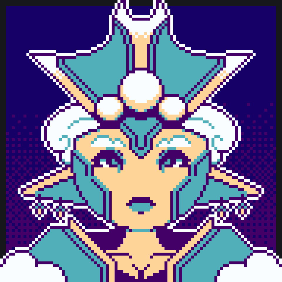 29. Galactic Monarch  

#ドット絵 #pixelart #UFOctober2025