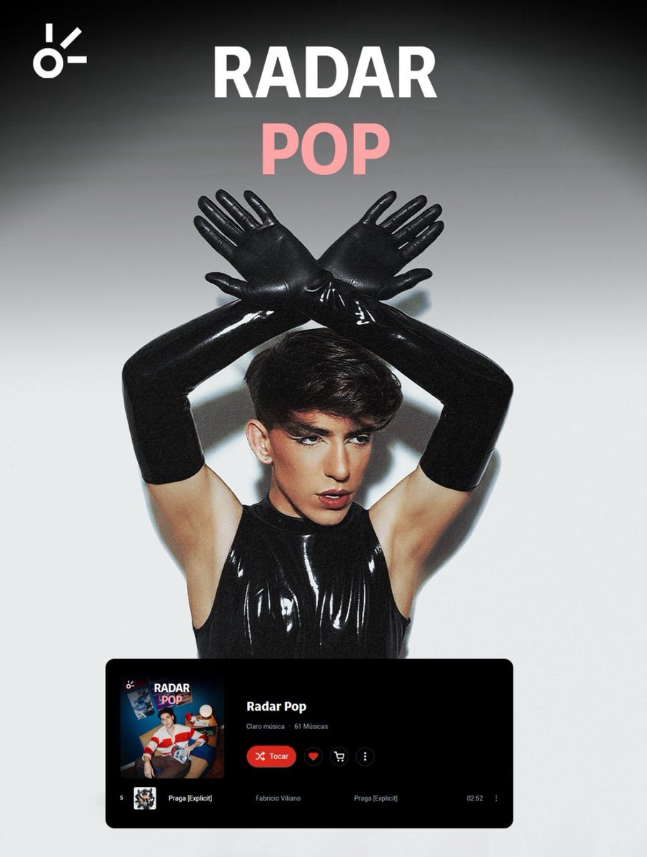 Muito obrigado <a href="/ClaromusicaBR/">Claro Música Brasil</a>, estamos em mais uma playlist! ❤️