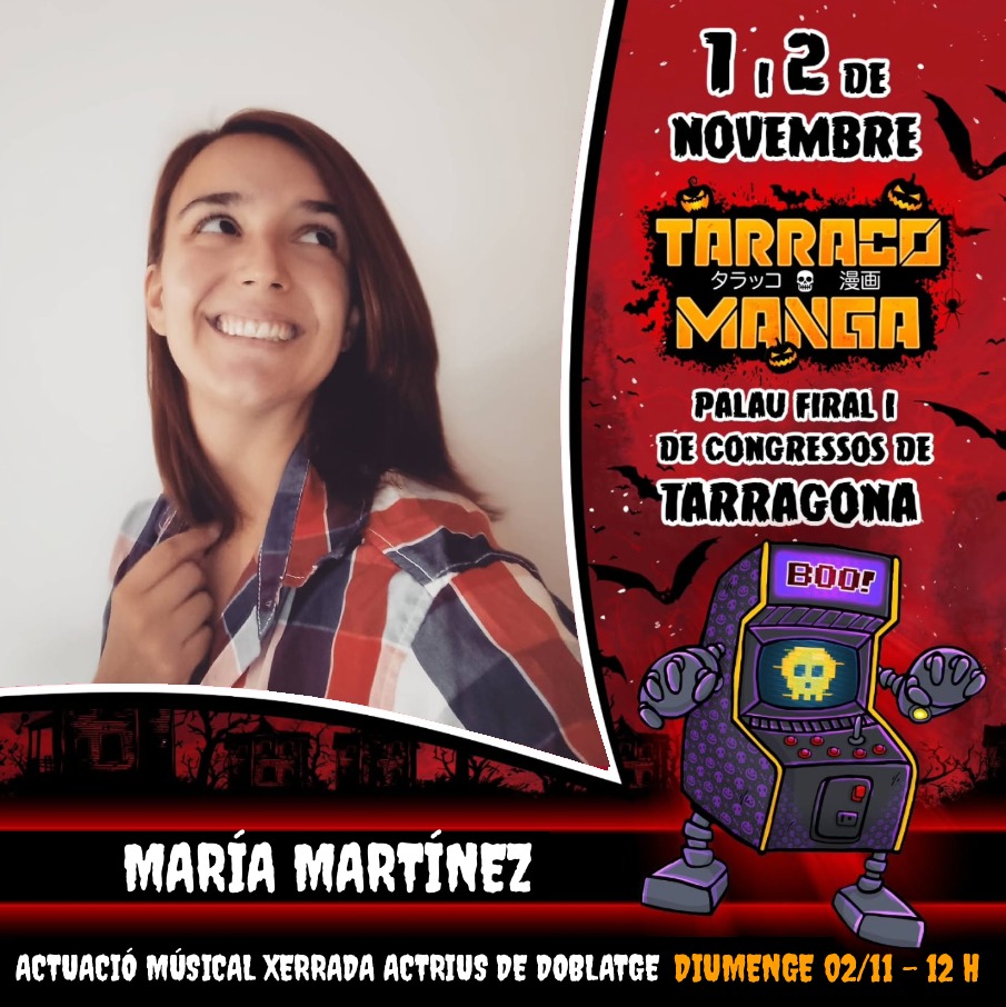 Primera actuación en directo de  dos de los temas mas importantes de Kpop Demon Hunters, justo antes y después de la charla de mis compañeras Neri, Claudia y Lourdes en el Tarracomanga.

¡Os esperamos allí para sellar el Honmoon!

#tarracomanga #KPOPDEMONHUNTERS