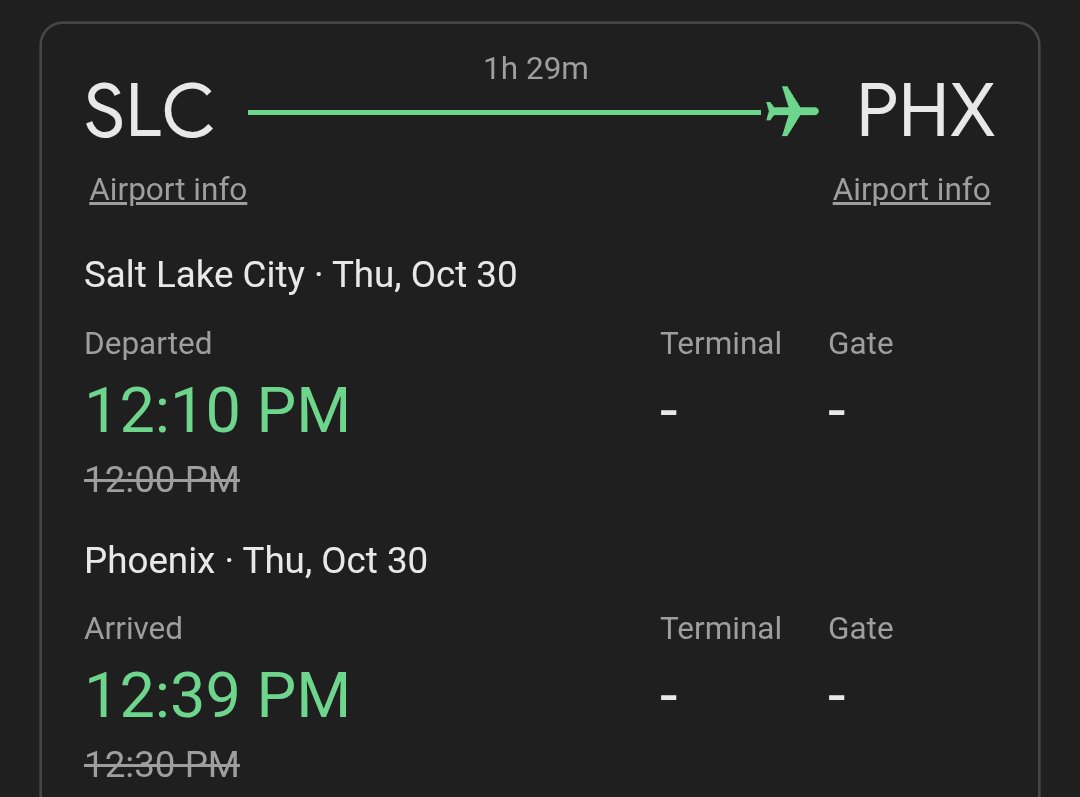 JazzTravelNotes's tweet photo. The Utah Jazz tipped off the first extended road trip of the year with a short flight to the Valley of the Sun. They departed fairly early for such a short flight, arriving in Phoenix early enough to enjoy today's 89° temps. No jacket required!

Jazz-Suns Friday night. https://t.co/1ju67etu6O