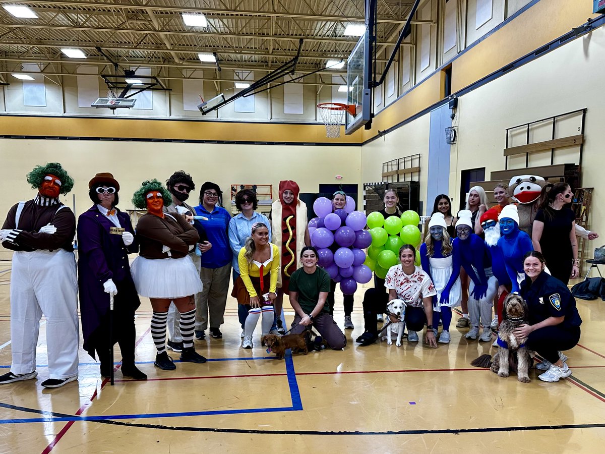 👻🕸️ Costumes, candy, and Leatherneck pride — wishing everyone a safe and fun Halloween! 💜💛

#GoNecks | #OneGoal