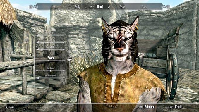 “lynx” brother that is a Khajiit from The Elder Scrolls
