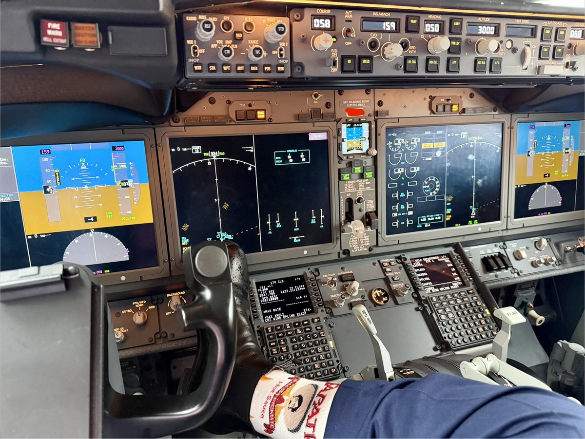 Crosswinds right at takeoff limits on a wet runway here in cold, rainy, gusty CLE.

You might say…things are spicy.

A gentleman is always appropriately socked for the occasion, though.