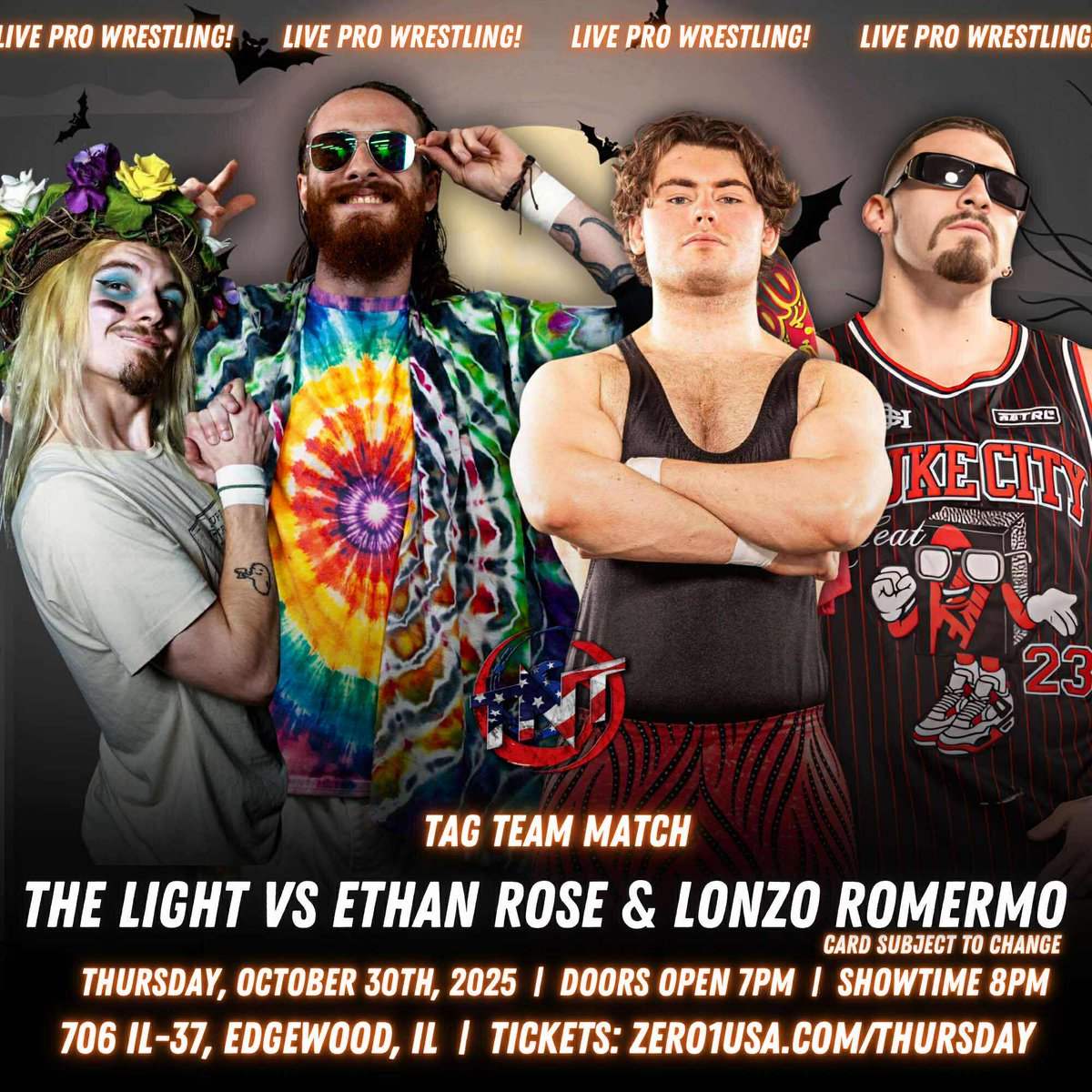 *TONIGHT 

*THE LIGHT is feeling stronger than ever, and HIPPIE JOHNNY and THE LUMINARY plan to show just that! 💐✨️

...Purification in Progress...