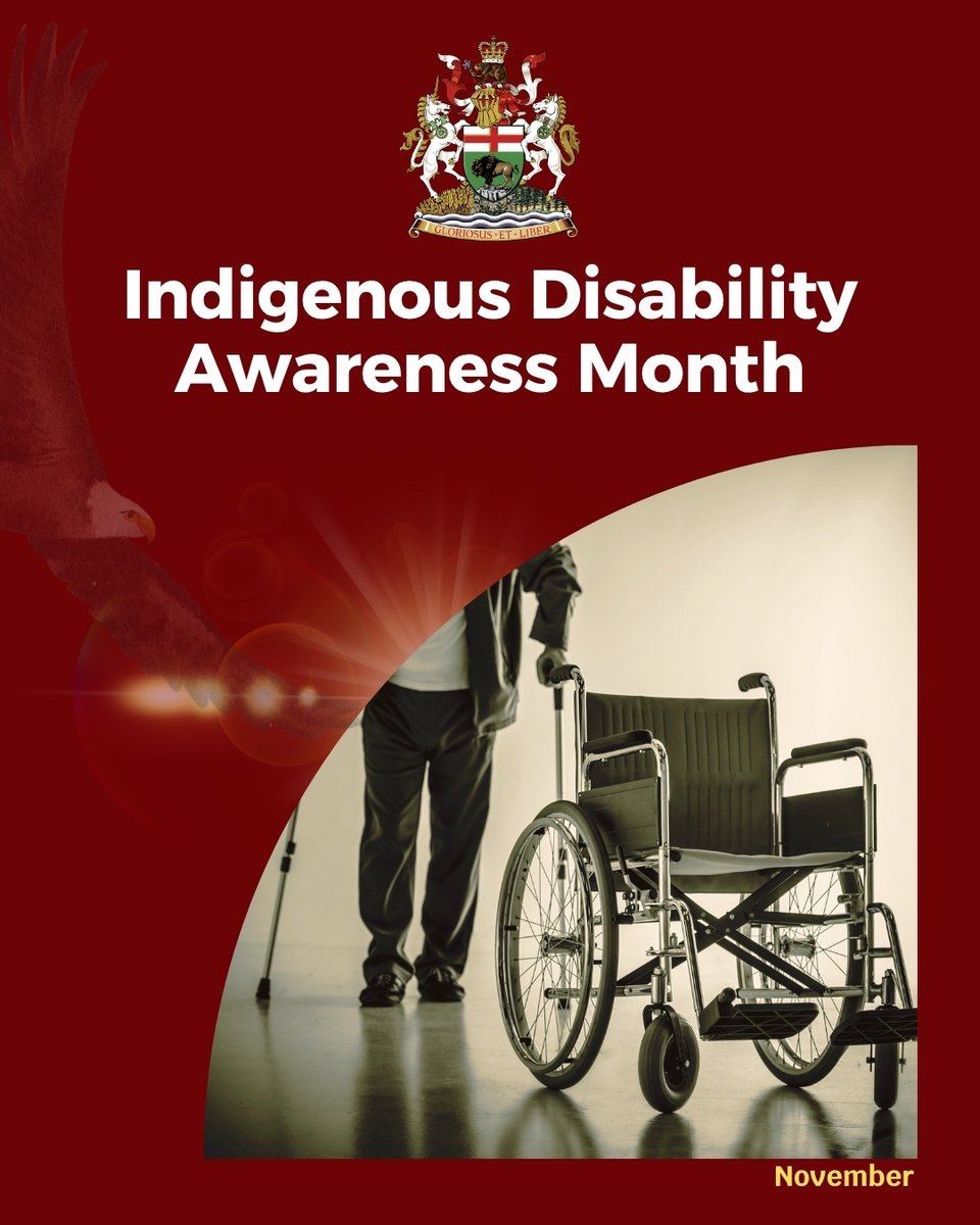 MBLegislature's tweet image. November is Indigenous Disability Awareness Month - a time to honour the strength, voices, &amp;amp; contributions of Indigenous Peoples with disabilities.  Let’s listen, learn, and act to build communities that are inclusive, accessible, and culturally safe for everyone.  #IDAM #LegMB