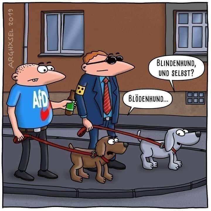 Weil's gerade passt...#noafd