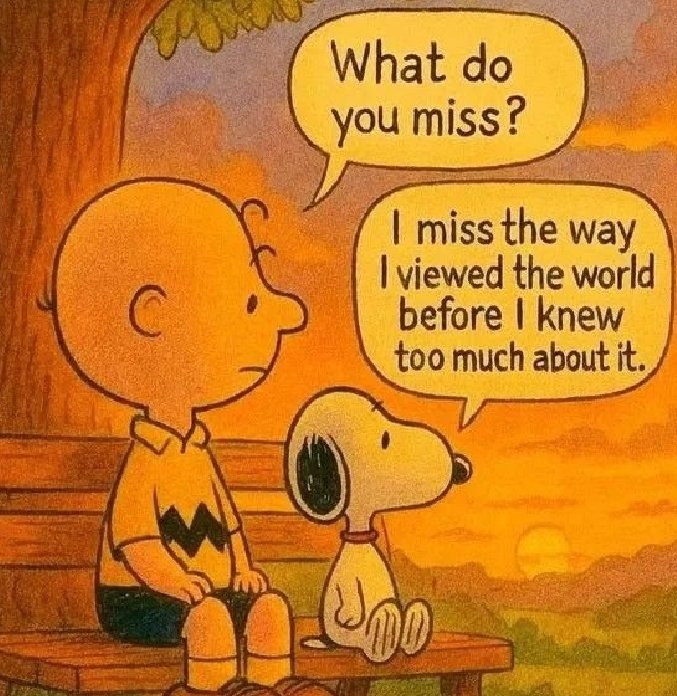 Same, Snoopy. 
Same here, dawg. 😞