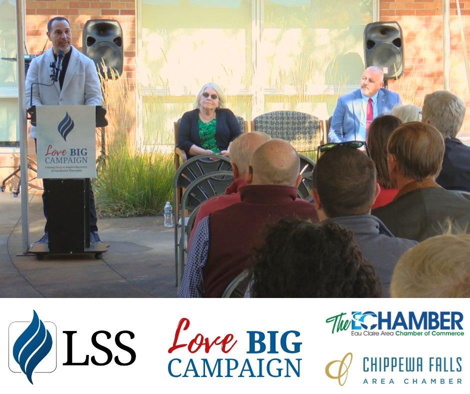 #LSS hosted a milestone event Monday at the former Libertas Center in Chippewa Falls, celebrating the start of renovations that restore vital substance use disorder treatment services to the region.

Learn more: lsswis.org/lutheran-socia…

#MentalHealth #Wisconsin #ChippewaFalls