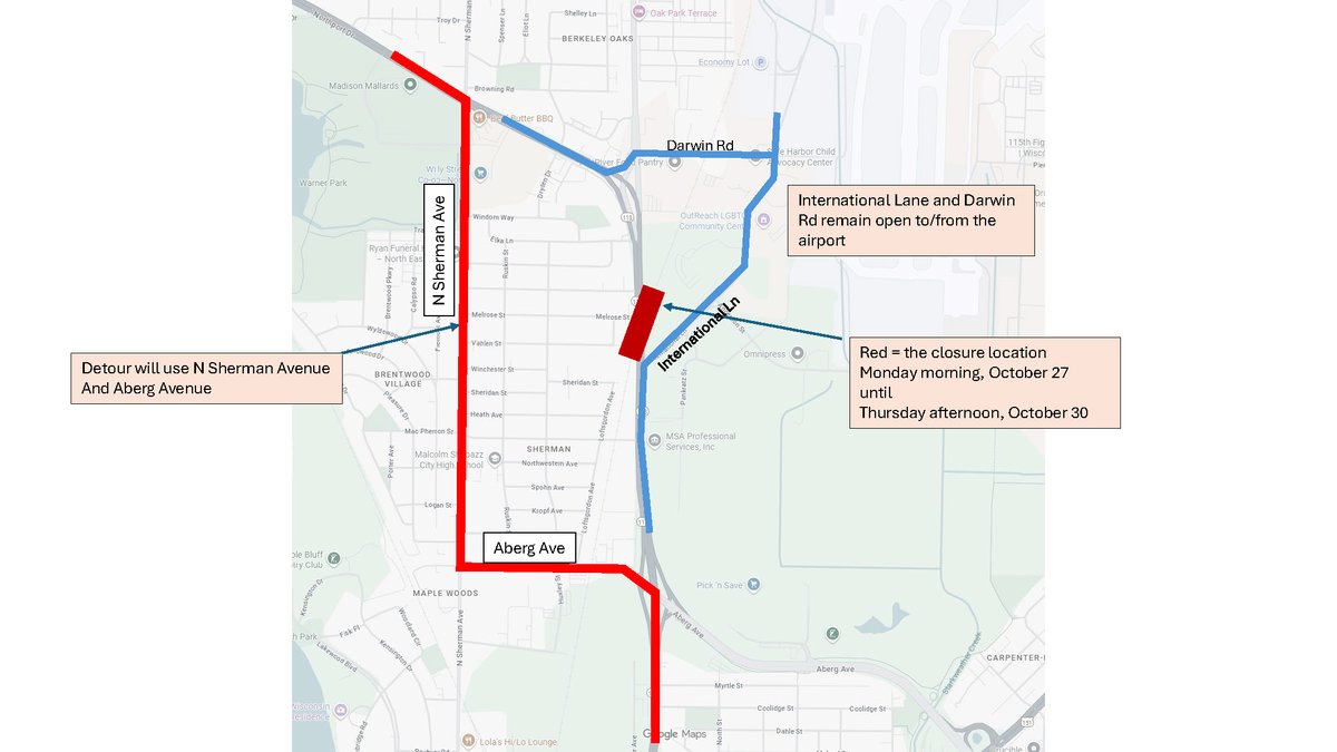Packers Avenue to Reopen Friday, October 31

The railroad crossing work will complete this afternoon. However, Packers Avenue will remain closed overnight to allow newly placed asphalt to properly cool.

Contractors will begin reopening at 6:30am on Friday, Oct 31.