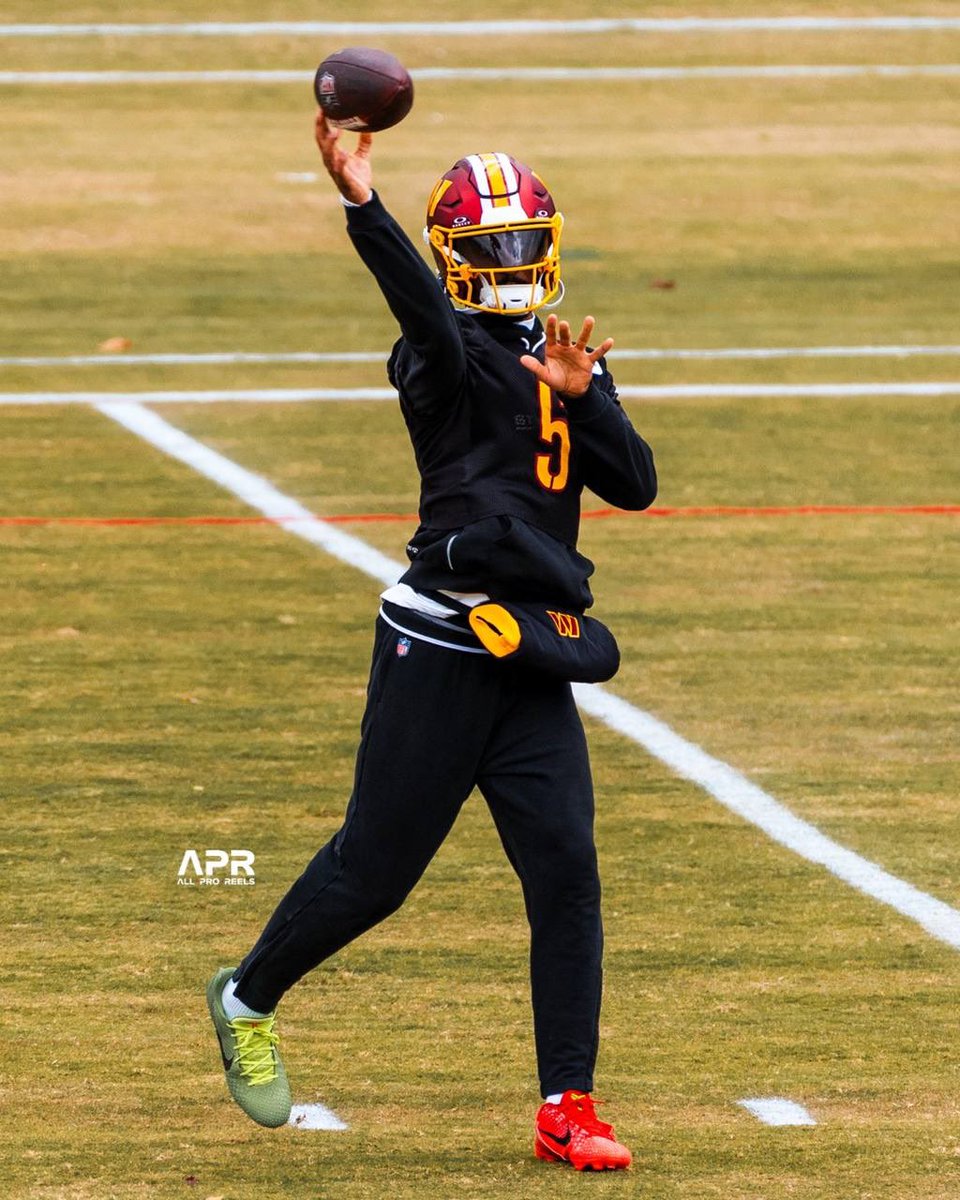 allproreels's tweet image. Jayden Daniels back practicing 🙏🏽