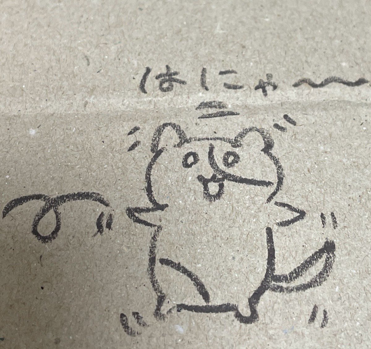 #まおっ猫
 はい。3分で描いたよw