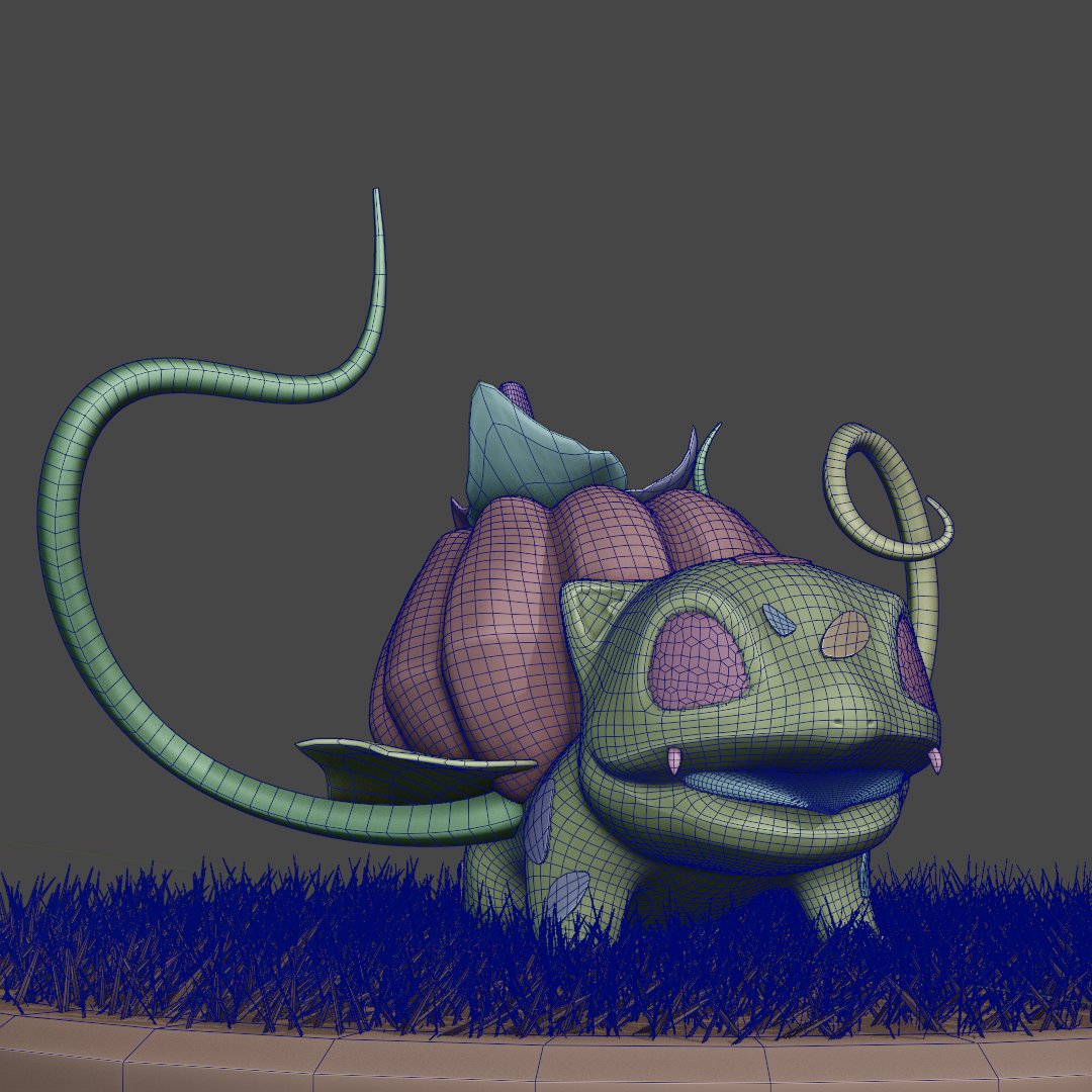 sambamprods's tweet image. 3D Bulbasaur getting into the Halloween spirit 🎃
#blender #blender3d #3dart #3danimations