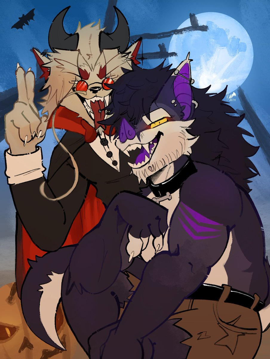 _Kretii's tweet photo. We are ready for halloween! 🦇🐲
#furry https://t.co/EY9mo6zGx2