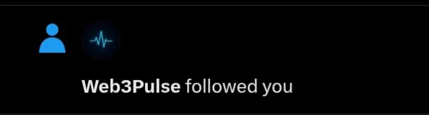 Web3_Pulse_'s tweet image. No account should be under 1k 📈
Say hi, we follow you