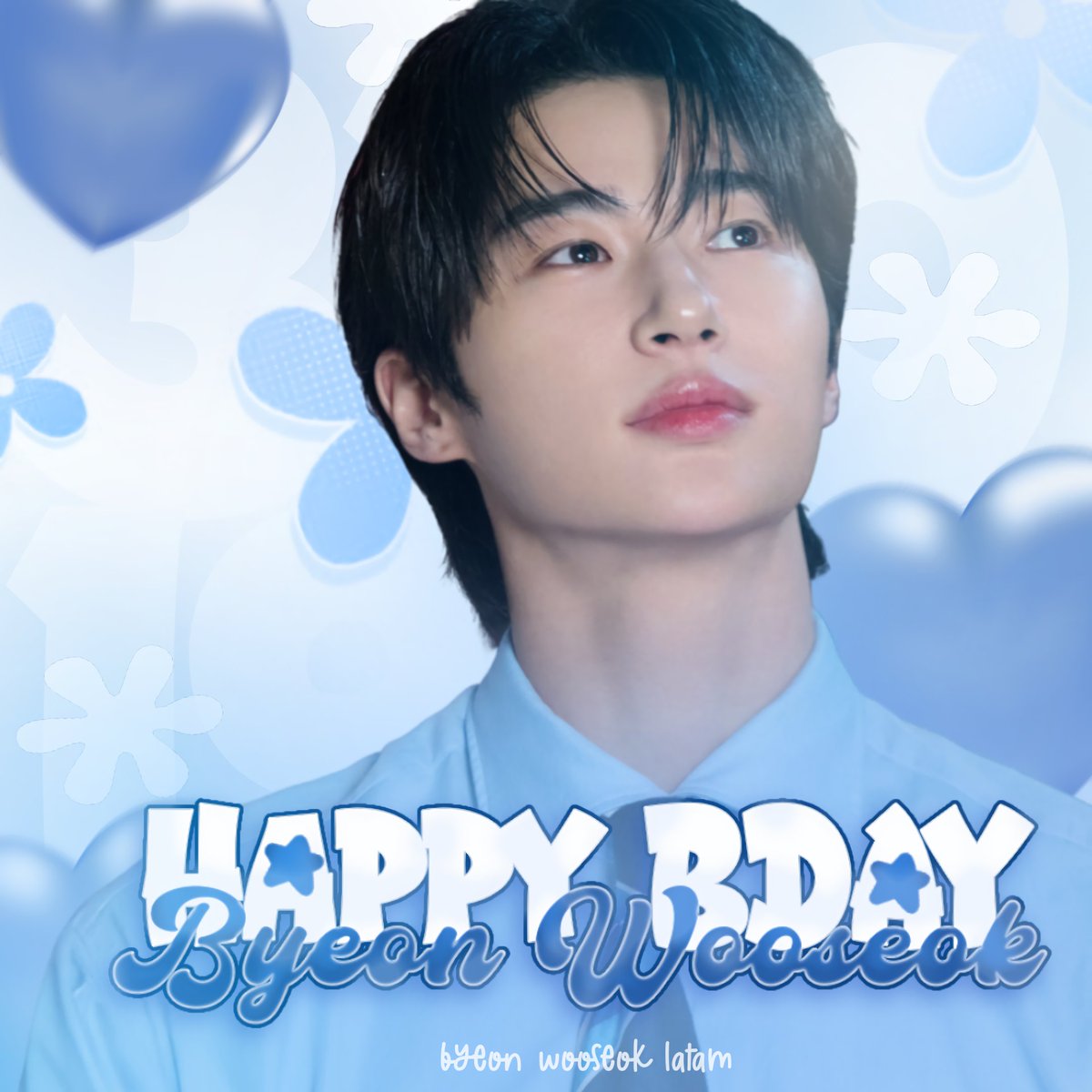 wooseoklatam's tweet photo. 🎂 ⌇ 𝗙𝗘𝗟𝗜𝗭 𝗖𝗨𝗠𝗣𝗟𝗘𝗔Ñ𝗢𝗦, 𝗕𝗬𝗘𝗢𝗡 𝗪𝗢𝗢𝗦𝗘𝗢𝗞!

Te deseamos un día lleno de alegría y paz. Que este nuevo año de vida te traiga aún más éxito y que todos tus sueños se hagan realidad.

Estamos muy orgullosas del artista e increíble ser humano que eres. Es un honor ser tu fanbase. Te amamos ♡.

#ByeonWooSeok #변우석 #HappyWooSeokDay
#진인짜_비밀인데_오늘_우석이_생일이야